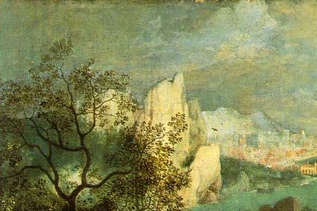 Landscape With The Fall Of Icarus, Landscape With The Fall Of Icarus Painting