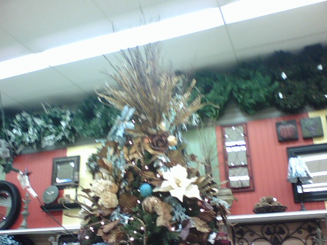 Teal Tree Topper at Porters Crafts