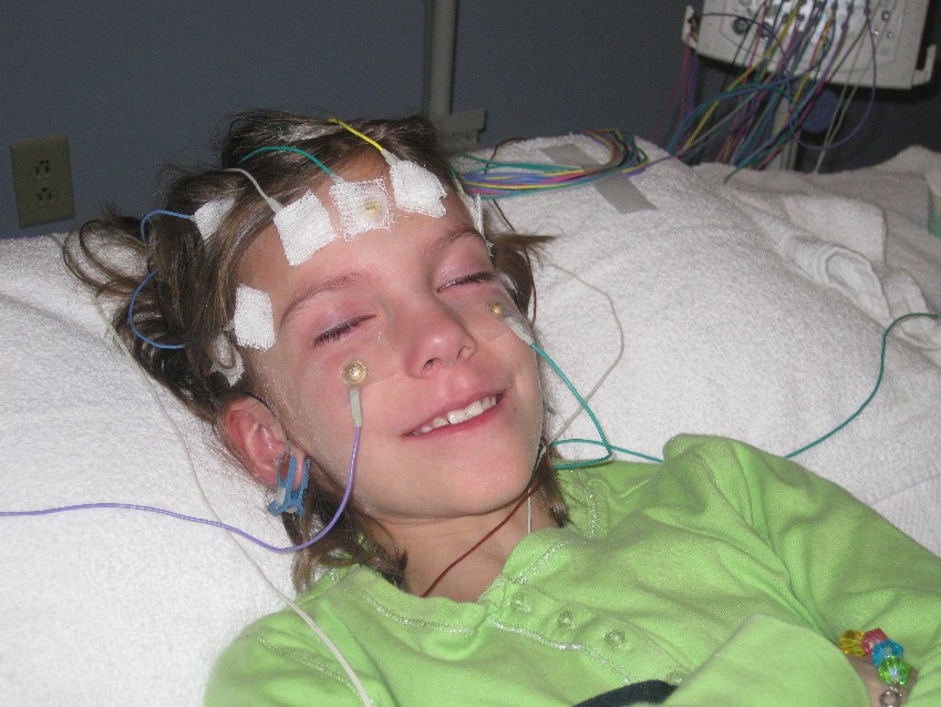 One.Big.Happy.Family! It's Sleep Deprived EEG Day!