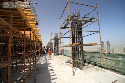 UBora Towers Dubai Ubora Towers office tower construction photos