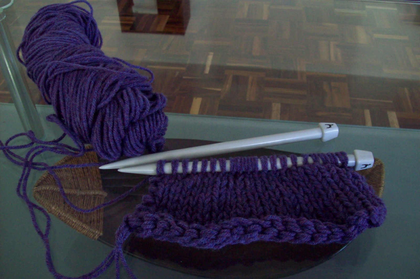 Art, Like Bread: Learning to Knit