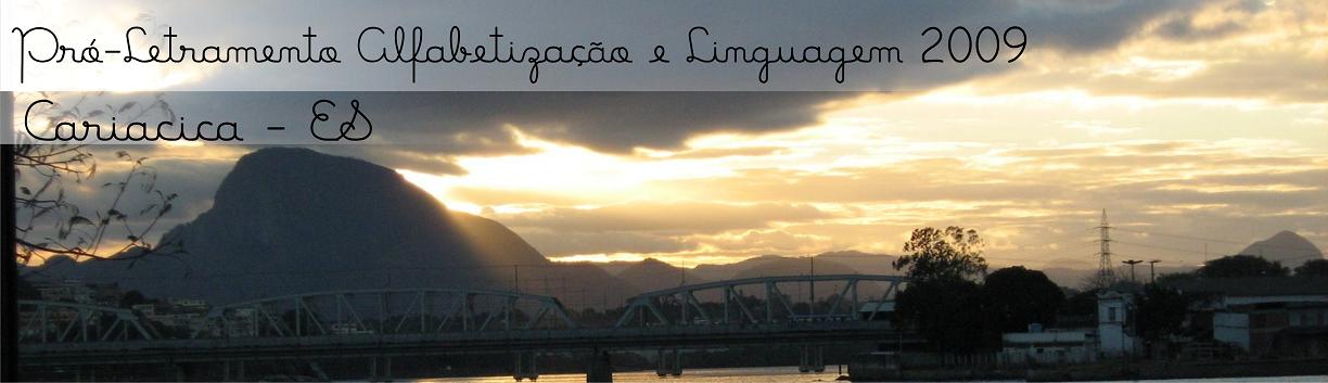 Pró-Letramento Alfabetização e Linguagem 2009 - Cariacica ES