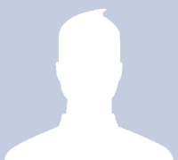 Edited Silhouette of a man, similar to the default silhouette Facebook