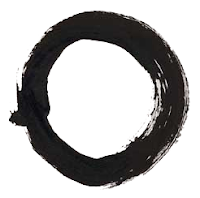 The enso, a symbol of Zen Buddhism