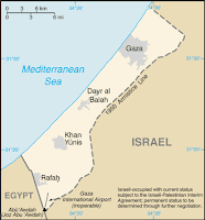 Gaza Strip from CIA factbook