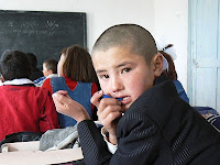 Kyrgyz student