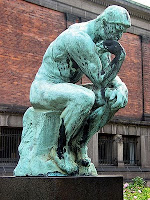 Auguste Rodin. Grubleren (Thinker)