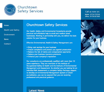 Health and Safety Website
