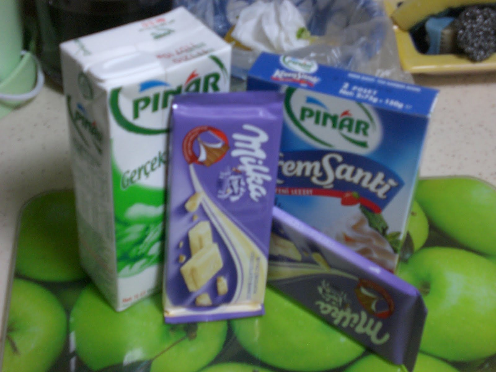 bendensiniz.. beyaz sıcak çikolata