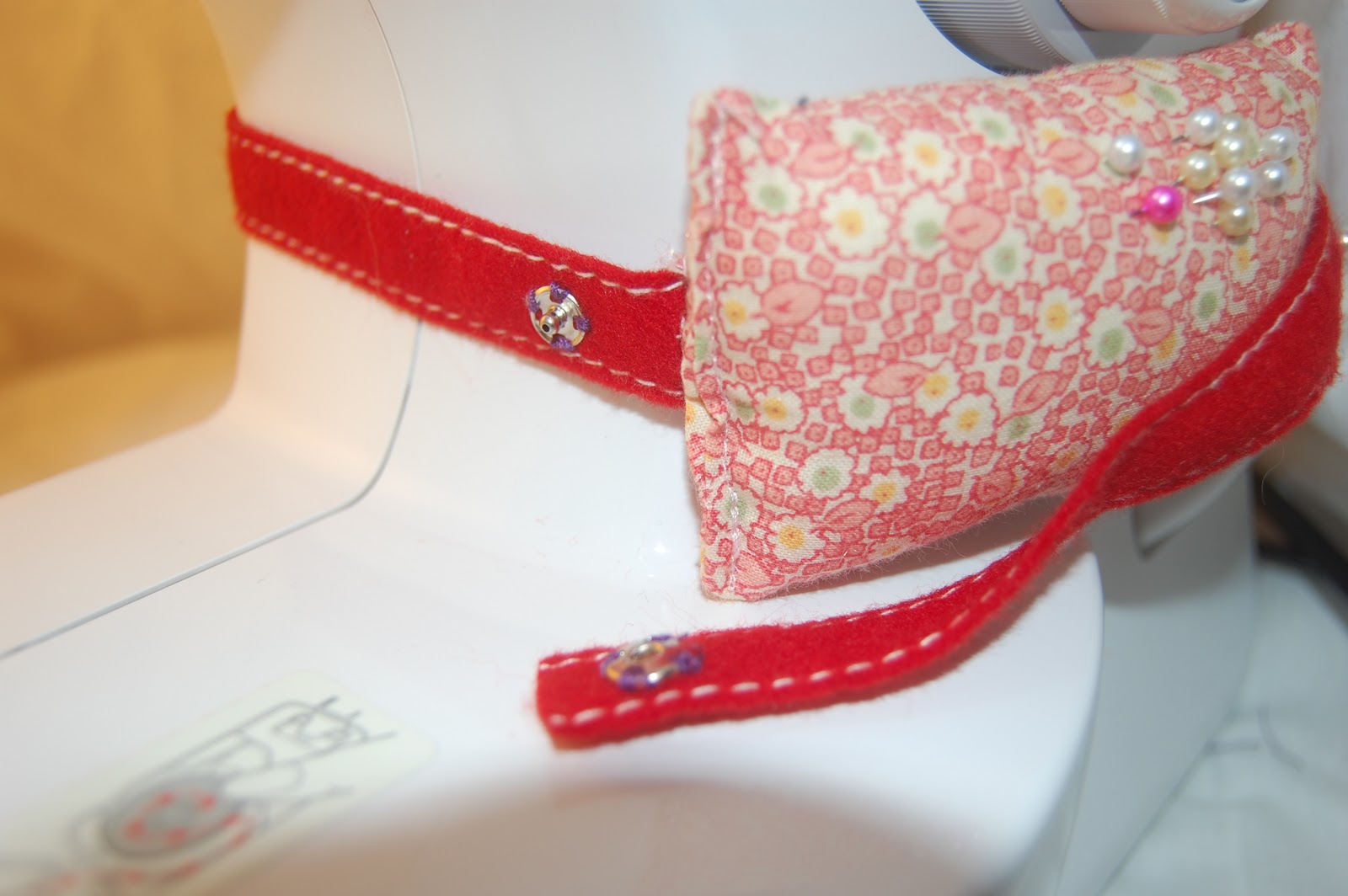 TingTingMamMa Tutorial Detachable Pin Cushion for Sewing Machine