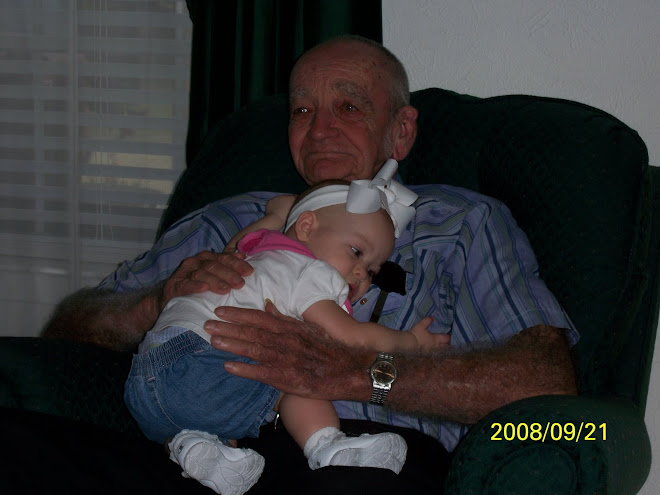 Great Grandpa Bristow and Maddy