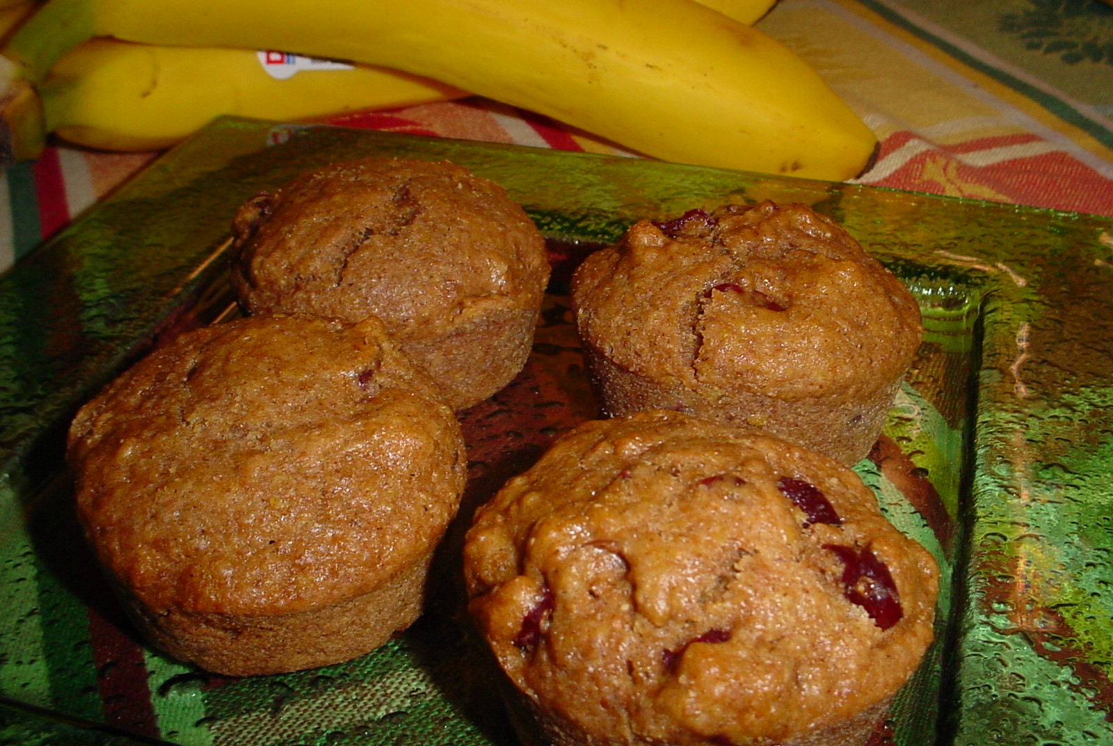 Kearby's Kitchen Whole Wheat Applesauce Cranberry Muffin Recipe
