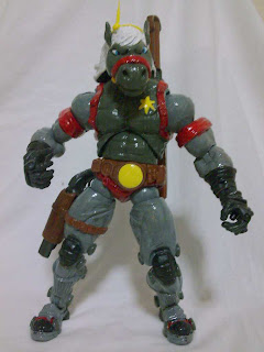 Toy Collectors' Haven: Bravestarr_ Thirty Thirty_ with Sarah Jane canon rifle.