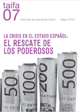 La crisis en el estado español: el rescate de los poderosos