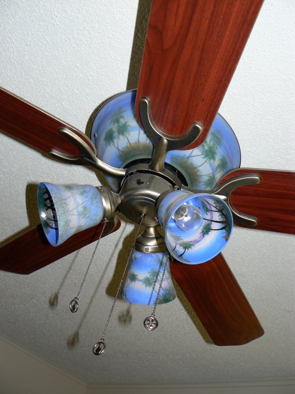 Palm Tree Ceiling Fan
