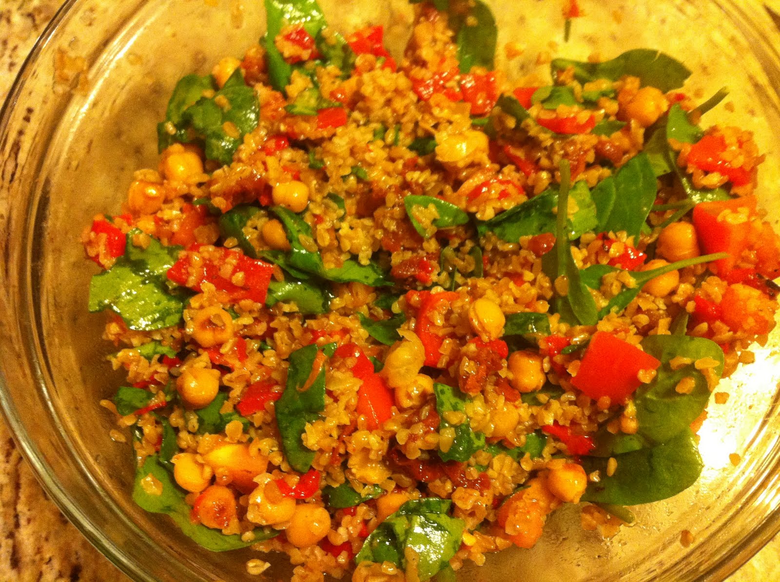 Candice's Cusina Sweet Bulgur Wheat Salad