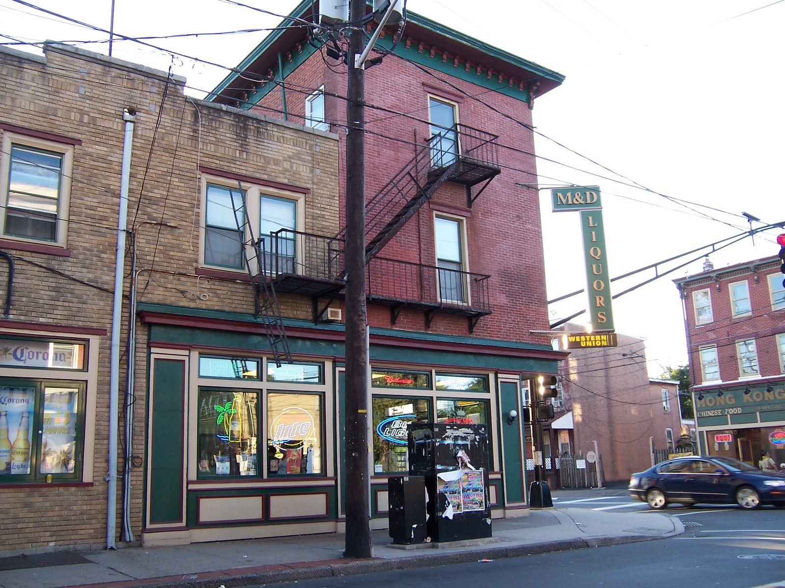 Macks Truck of Wisdom M & D Liquor Store, South Clinton Avenue and