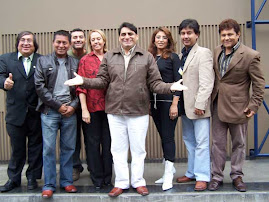 Carlos Alvarez y parte de los cantantes que participaran en esta temporada