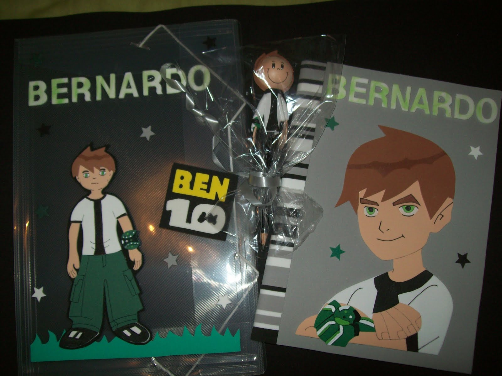 Tassiart�s Pasta decorada do Ben 10