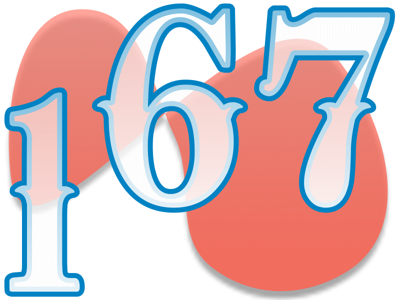 numbers-number-167