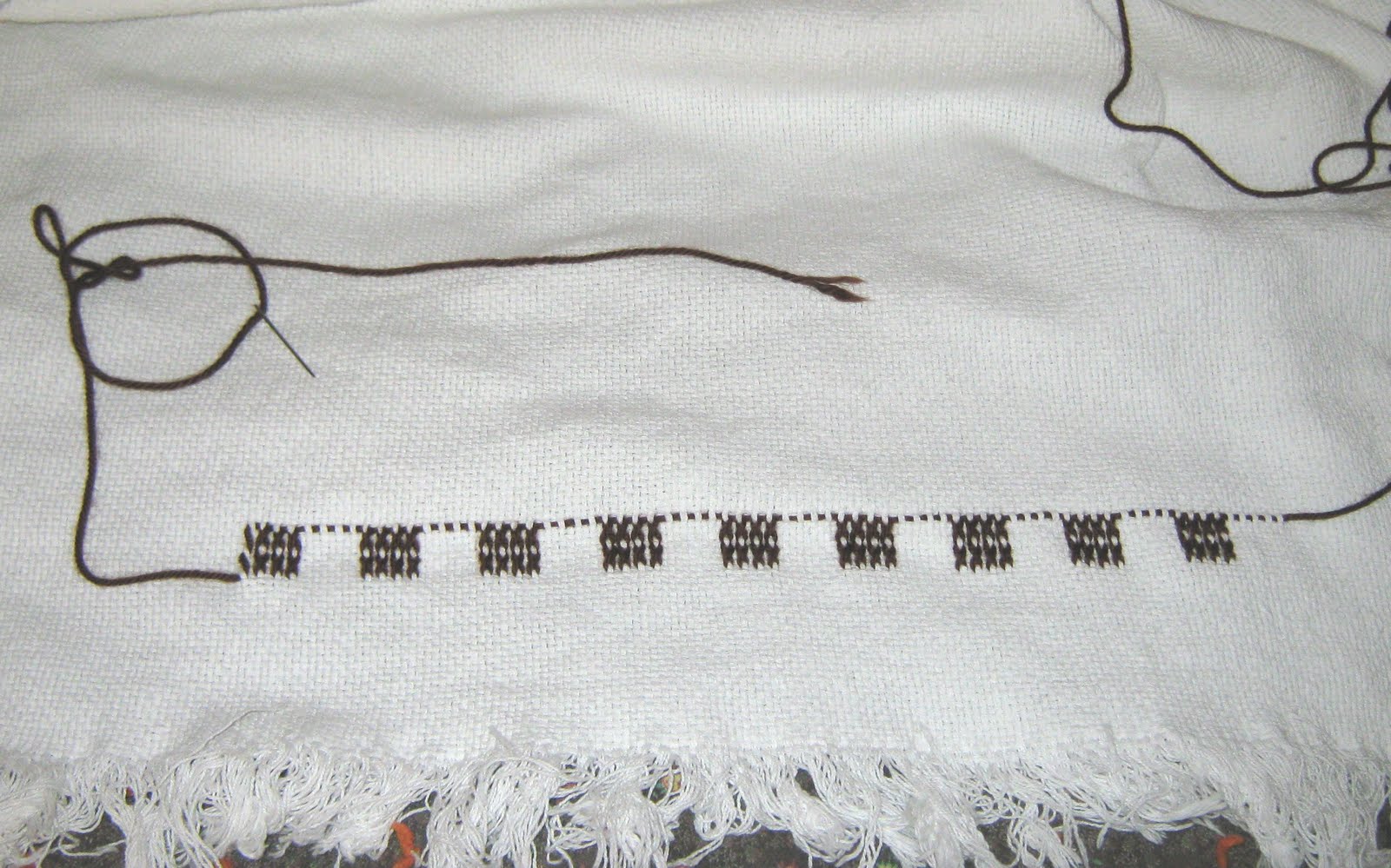 Ivy stitching: The Newest Project