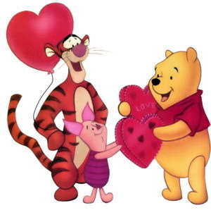 Pooh Valentine Cards