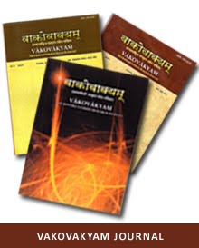 Vakovakyam Sanskrit Research Journal ISSN:0975-4555