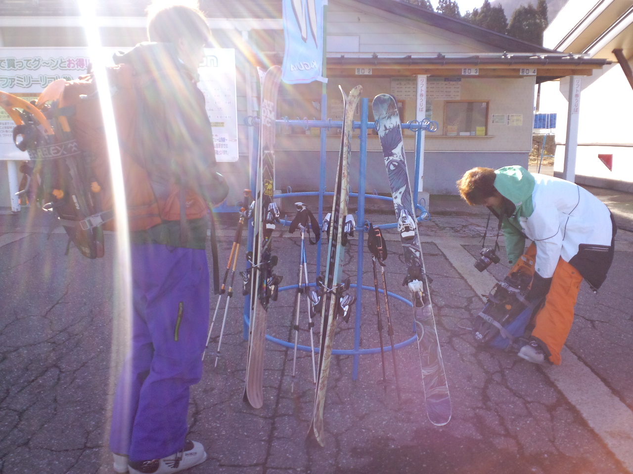 POWDER JUNKIE 17 パッキング！？