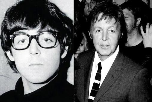 Antes e depois: Paul McCartney Antes e depois: Paul McCartney