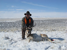 Dennis with his buck antelope