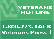 If you are a veteran in emotional crisis, call this toll-free number now