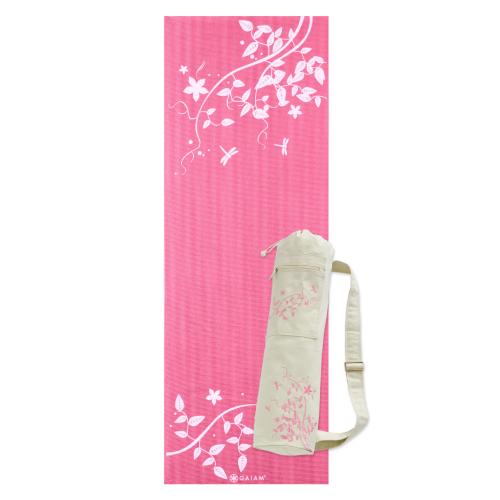 Think Pretty n Pink! Pink Yoga Mat w/ Matching Bag