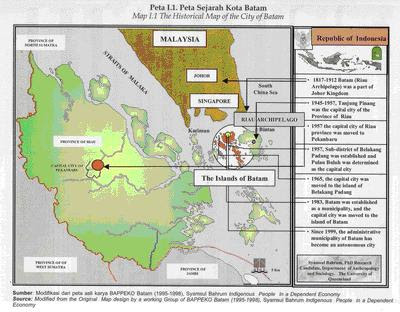 GAMBAR PETA KOTA BATAM | GAMBAR PETA INDONESIA DUNIA|TEMATIK MAP|OBYEK