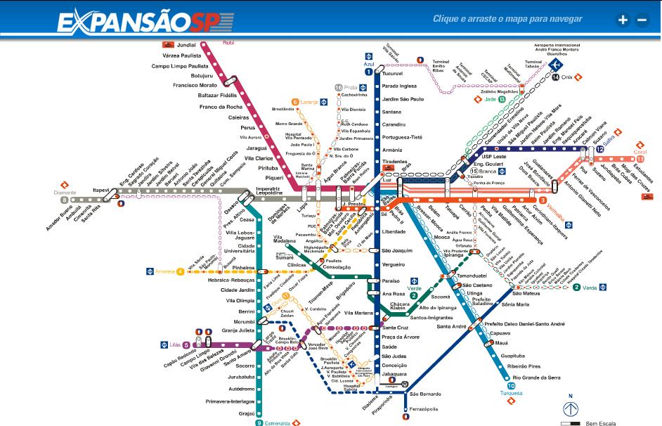 Metrô SP Linha Amarela em caráter experimental Blog dos Infratores Metrô SP Linha Amarela em caráter experimental Blog dos Infratores