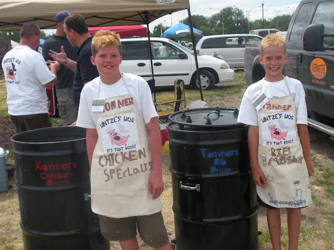 Konner and Tanner's bbq compitition