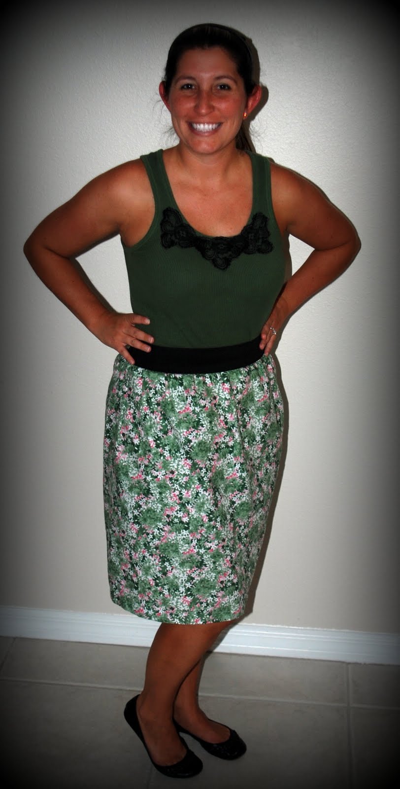 Sew Woodsy Mini Tutorial Tank Top Dress; Take 2