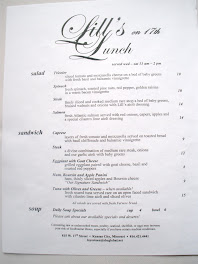 Lunch Menu