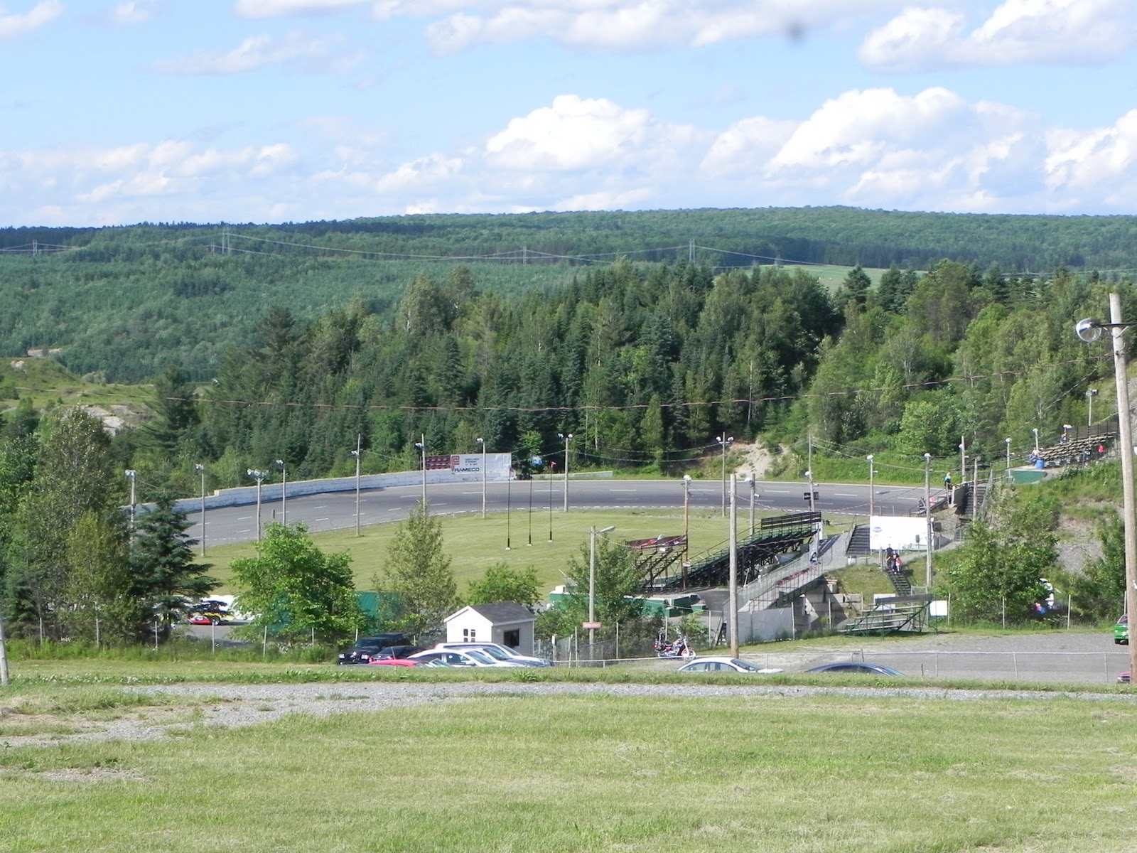 Race Track Trekking Autodrome Chaudiere, ValeeJonction, Quebec, Canada