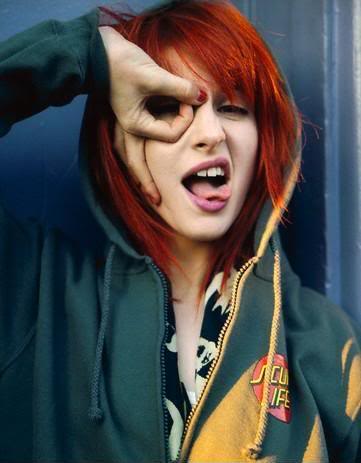hayley williams red hair. hayley williams red hair 2011.