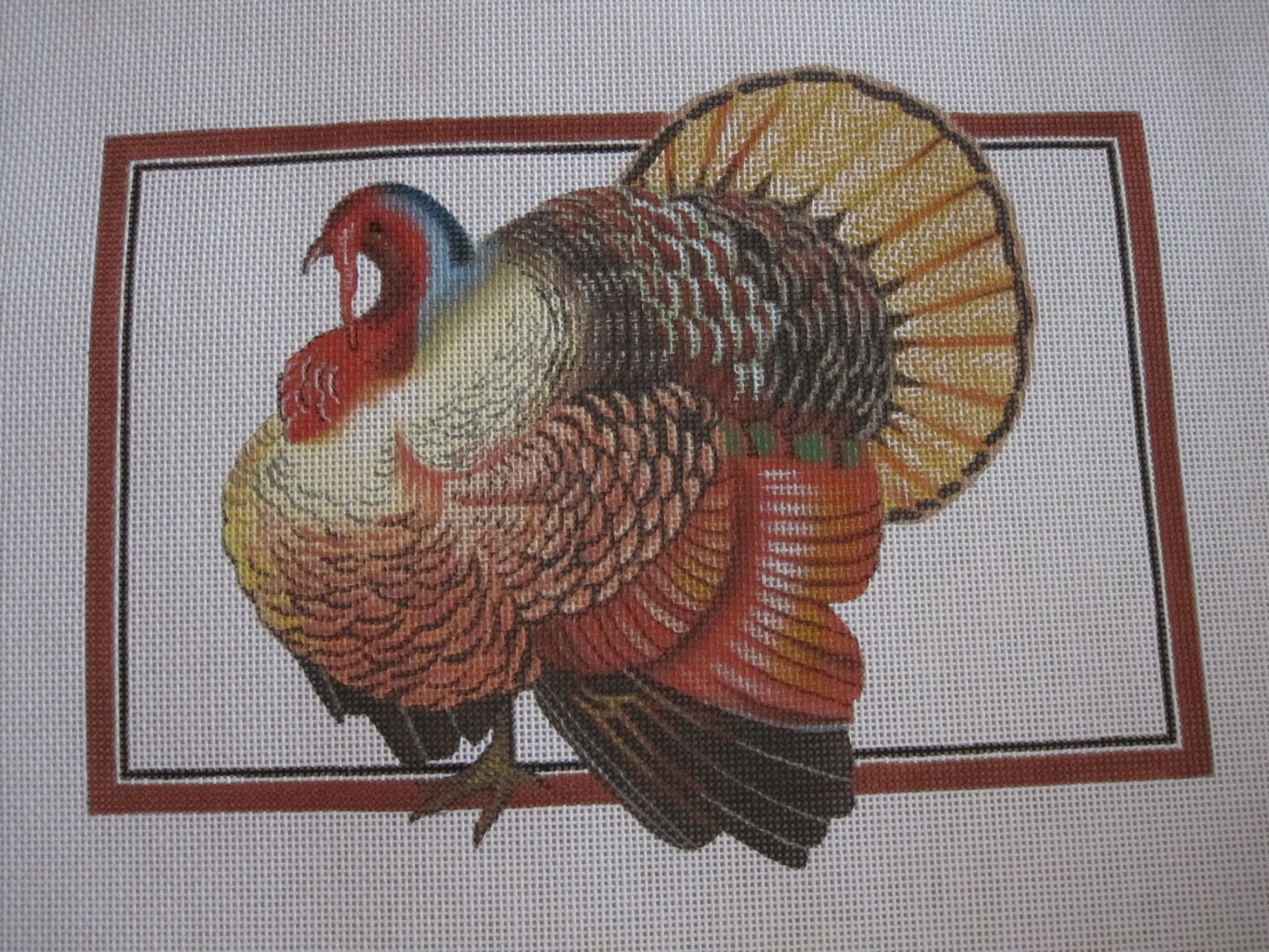 to the CHILLY HOLLOW NEEDLEPOINT ADVENTURE Even More Turkey