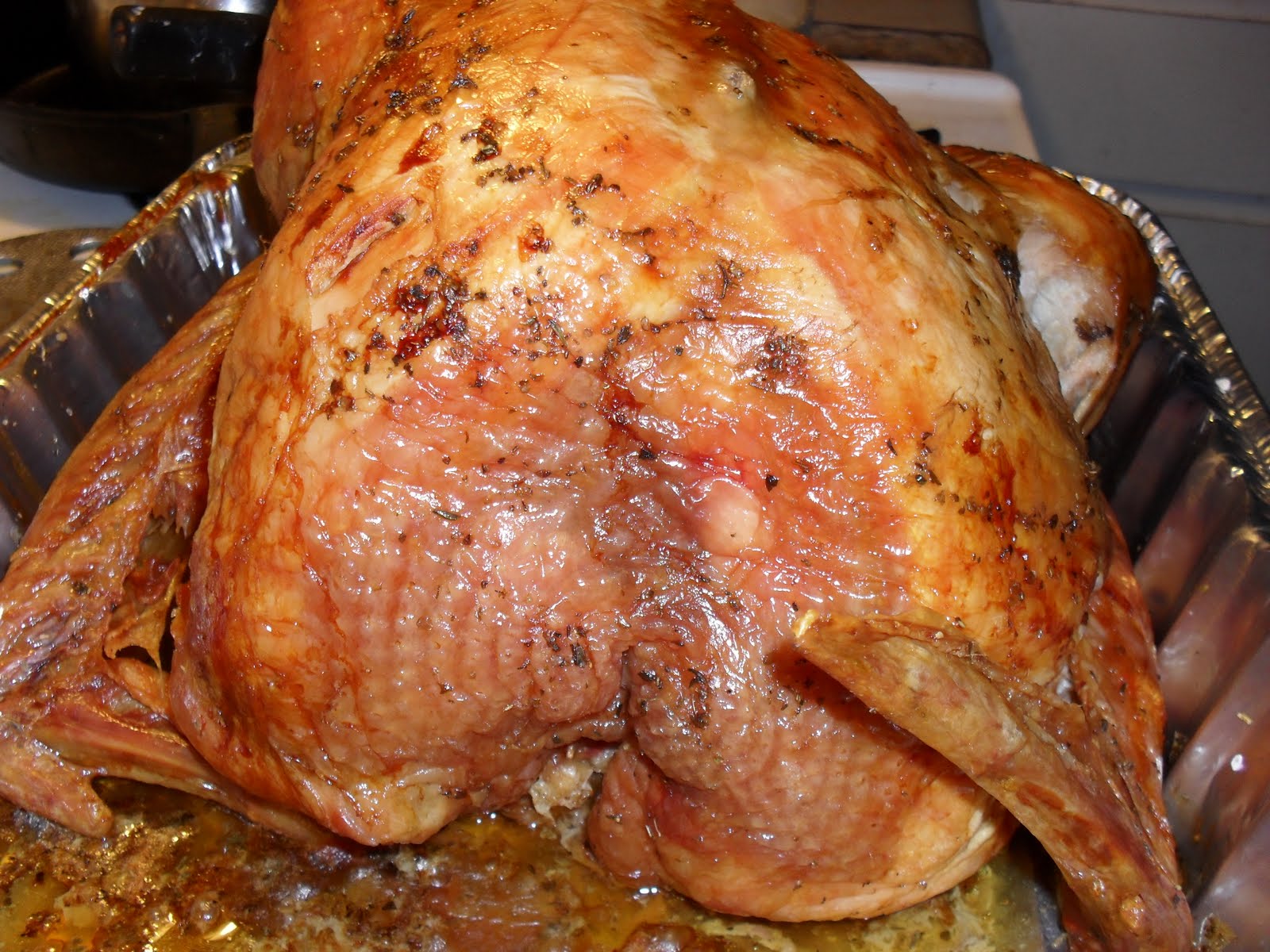 ROCK THAT PLATE! Oven roasted turkey!