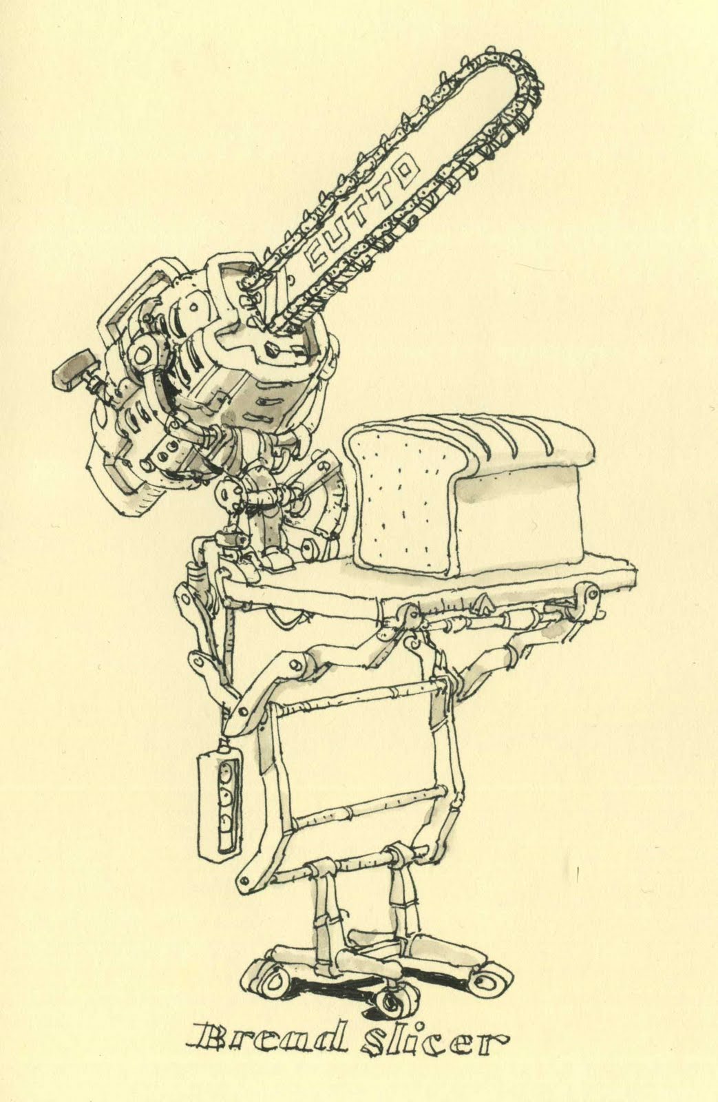 Mattias Inks Bread slicer