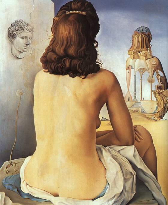 Mi esposa desnuda (Salvador Dalí - 1945)