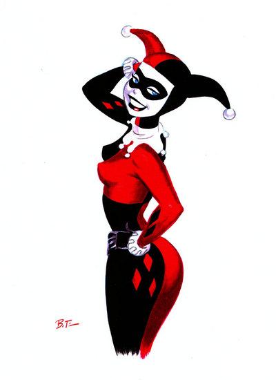 Harley quinn cartoon cosplay