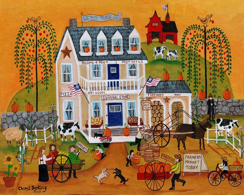 Cheryl Bartley Folk Art