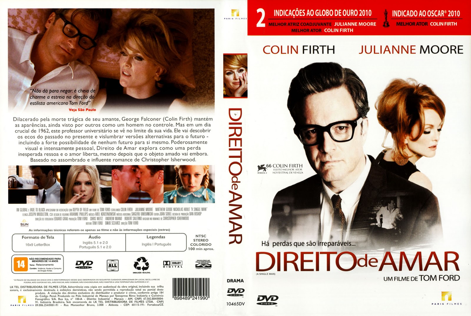 Capa Label e Filme Direito de Amar Capa Label e Filme Direito de Amar