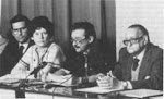 Mario Bendedetti,Aide Santamaria y Alejo Carpentier