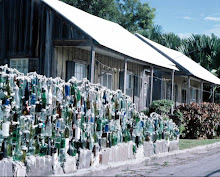 the bottle wall.