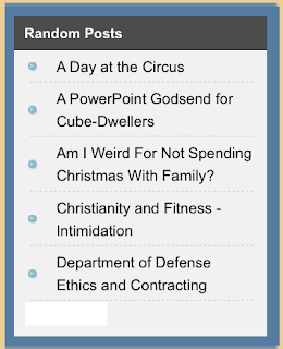 Random Posts Widget For Blogger