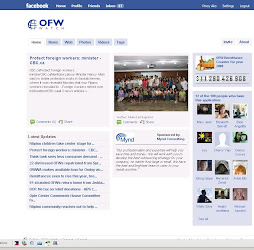 OFW WATCH Facebook Application